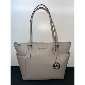 Michael Kors Tote Bag In Pearl Gray